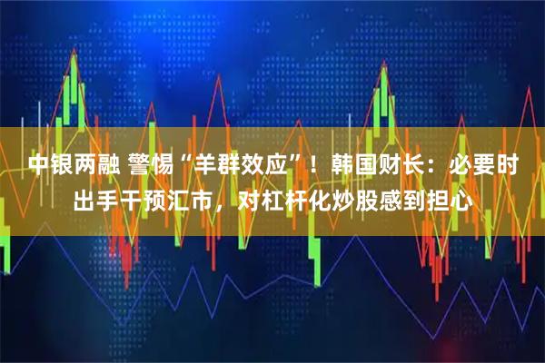 中银两融 警惕“羊群效应”！韩国财长：必要时出手干预汇市，对杠杆化炒股感到担心