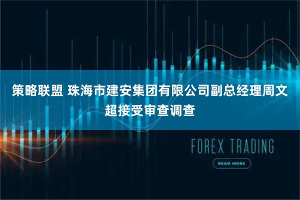 策略联盟 珠海市建安集团有限公司副总经理周文超接受审查调查